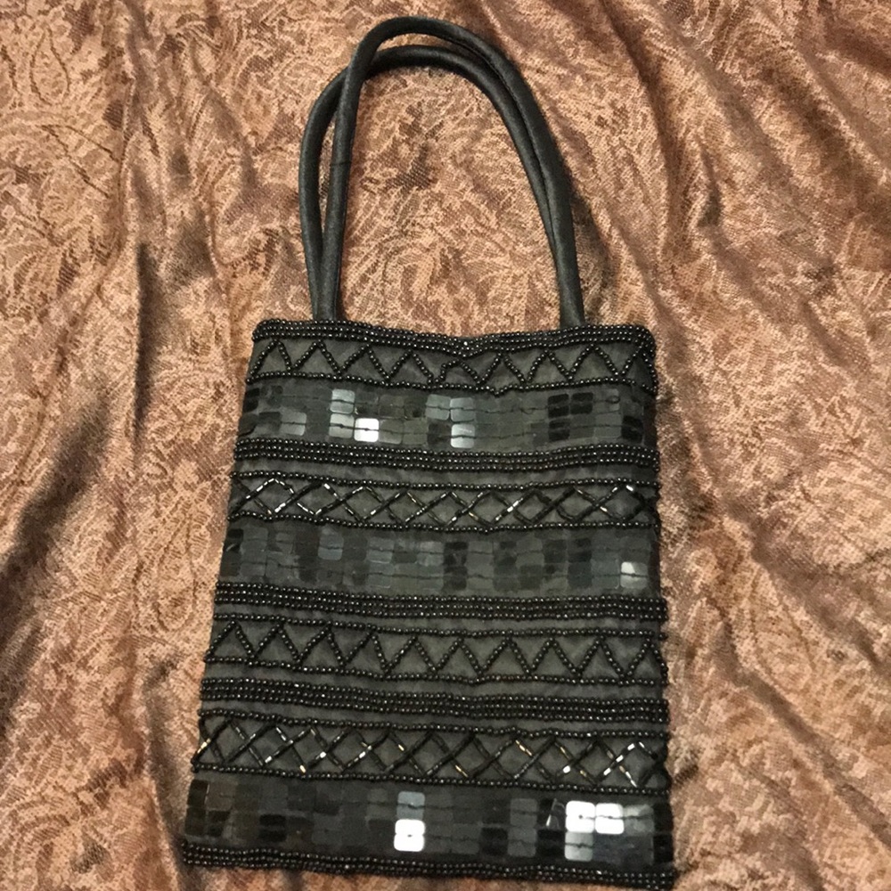 Cute black evening bag